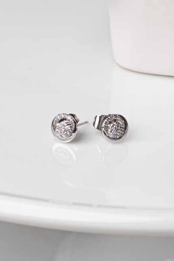 SILVER MOONBEAM EARRINGS