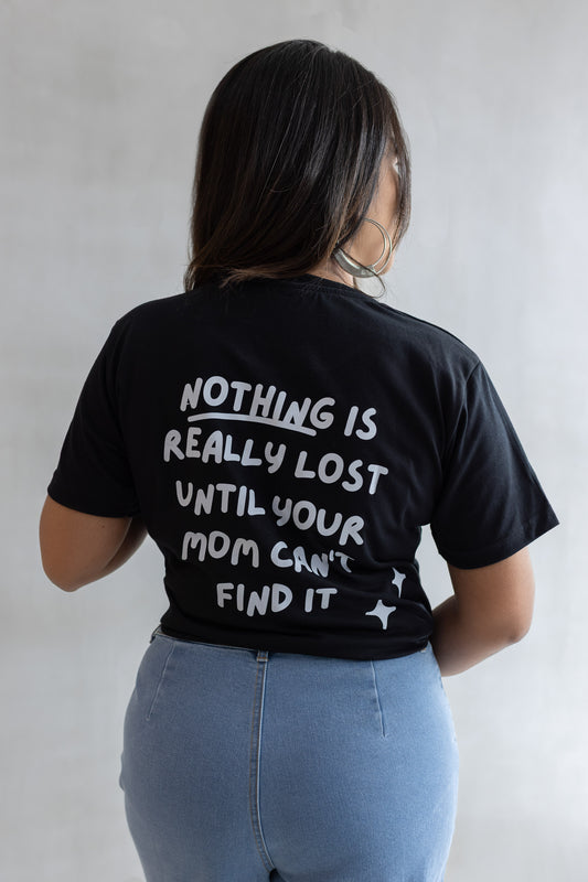 NOTHING IS REALLY LOST ; SLOGAN T-SHIRT