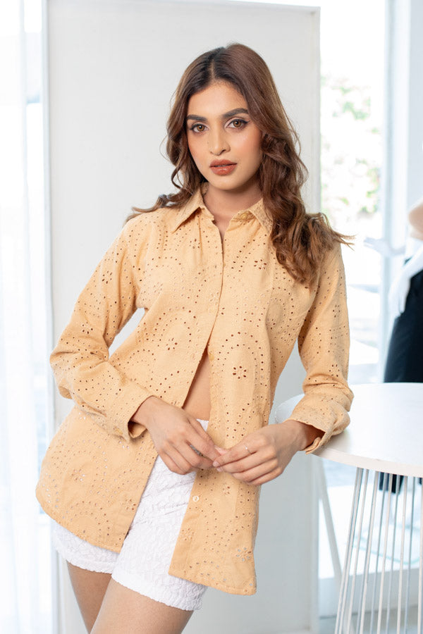 ASTER TWO TONE SHIRT