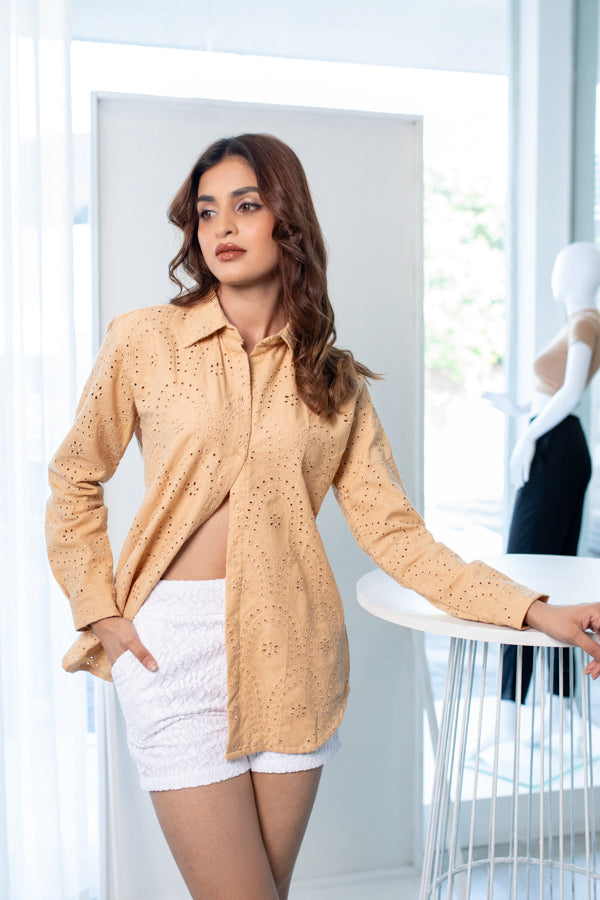 ASTER TWO TONE SHIRT