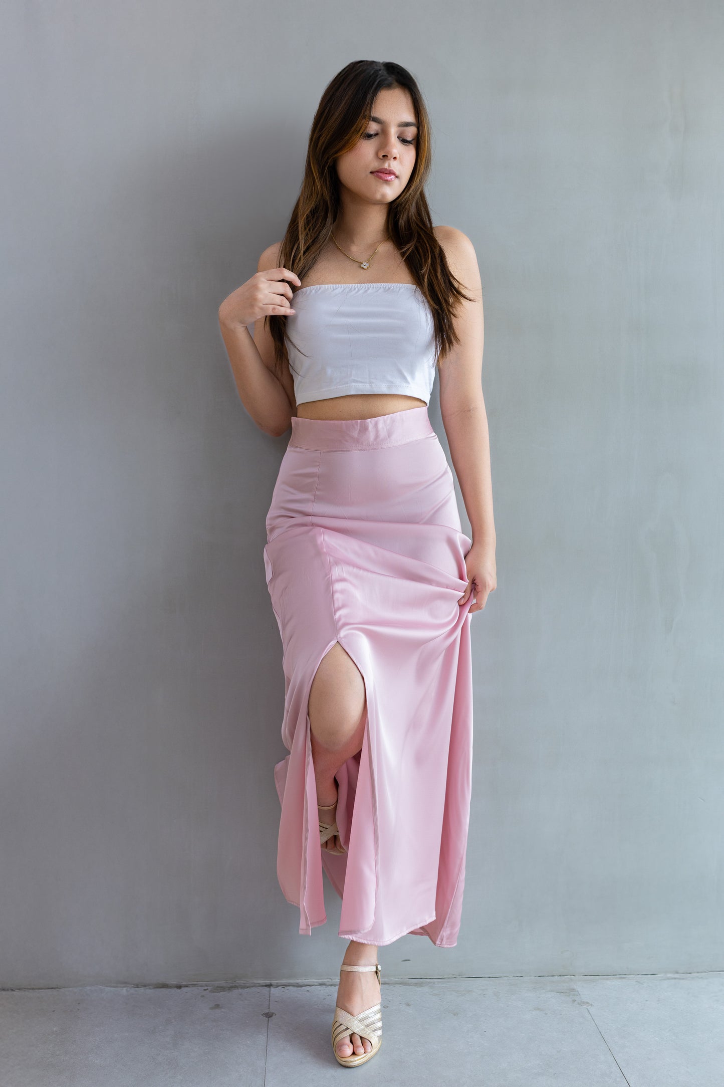 ROSÉ SUNSET SKIRT