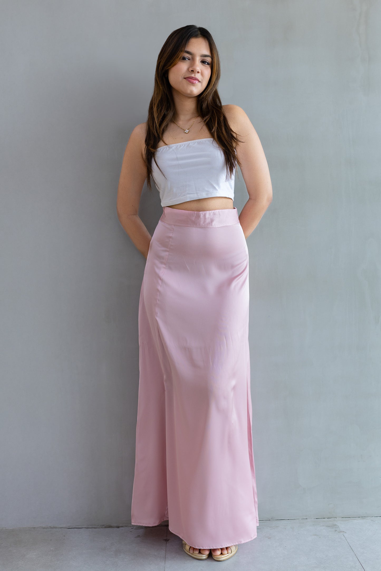 ROSÉ SUNSET SKIRT