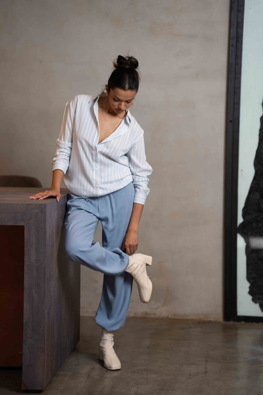 SKYLINE STRIPE DRESS