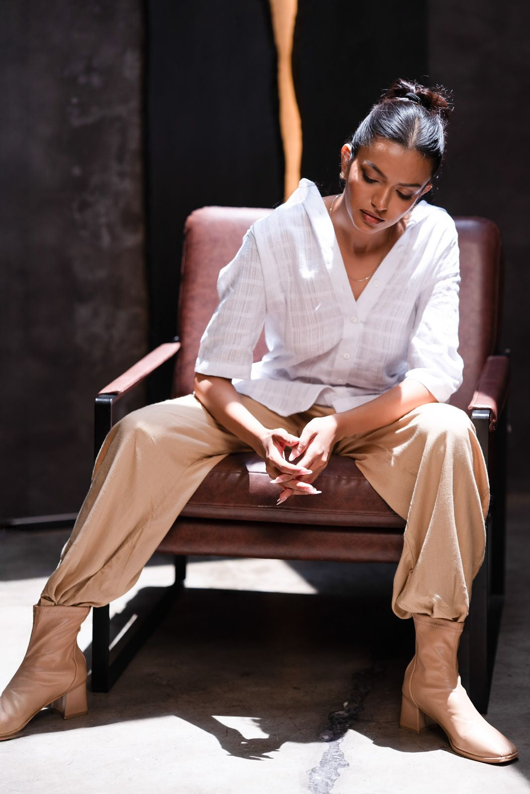 OZAY SHIRT DRESS