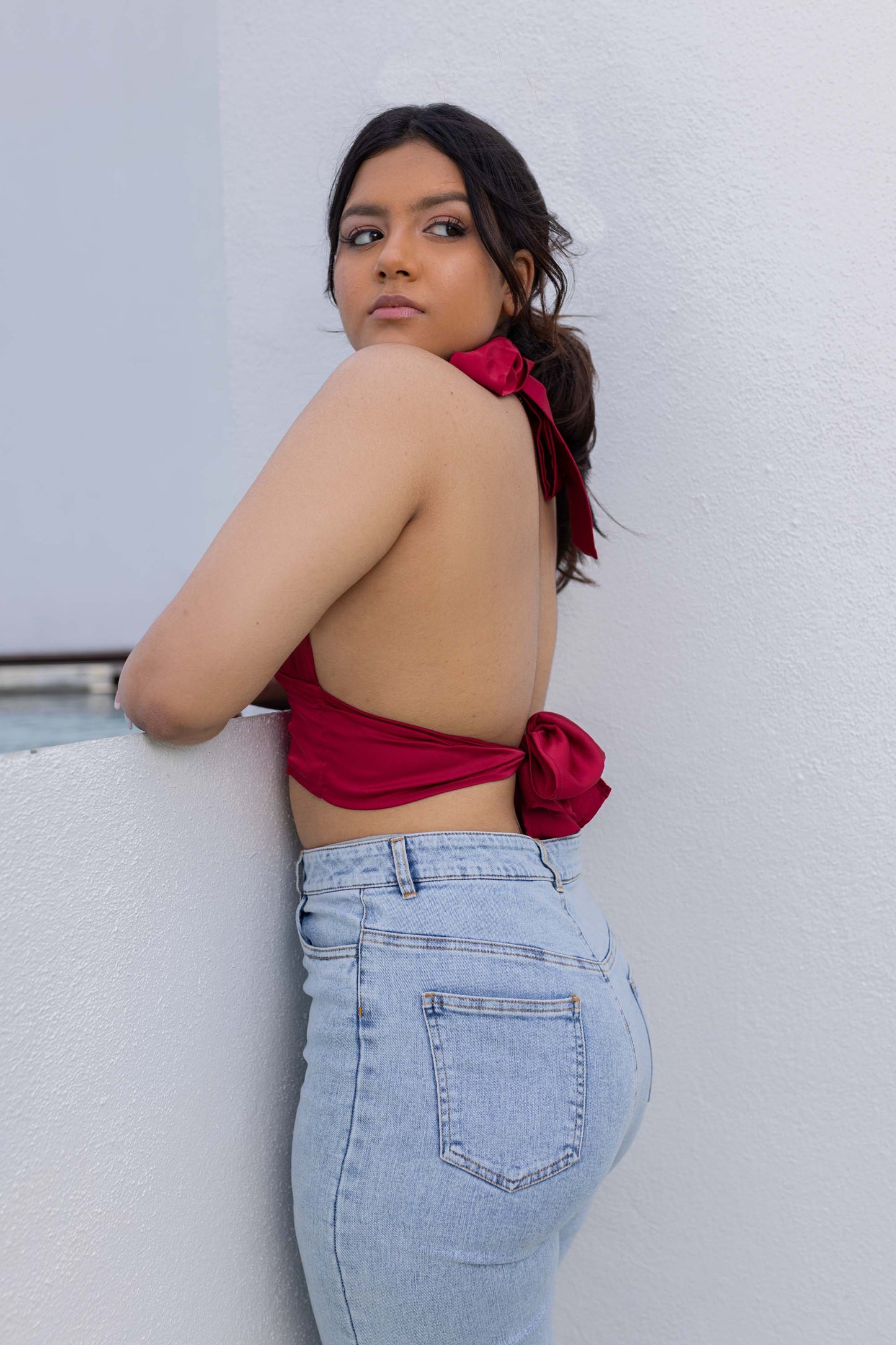 TINISL HALTER TOP