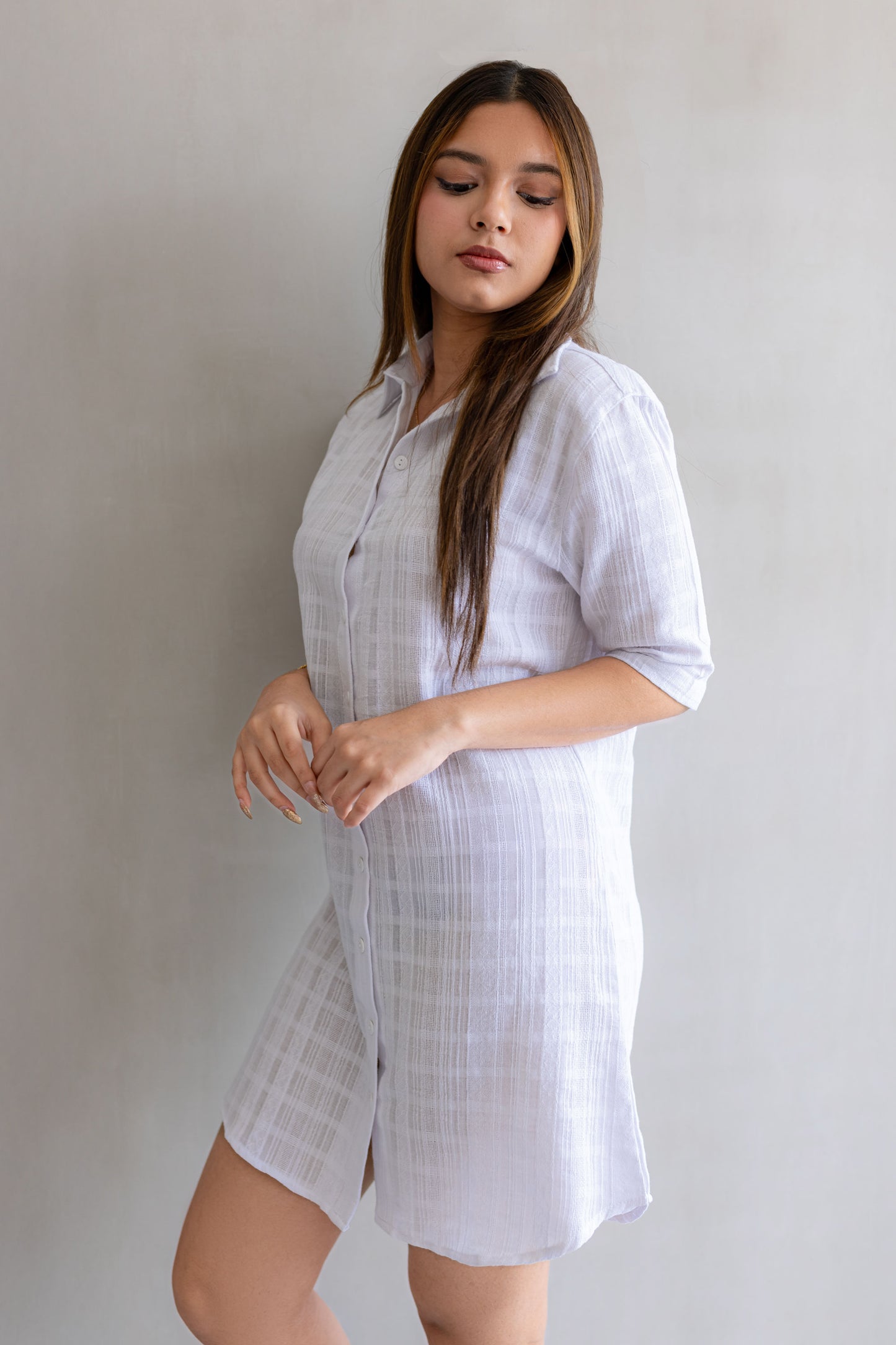 OZAY SHIRT DRESS