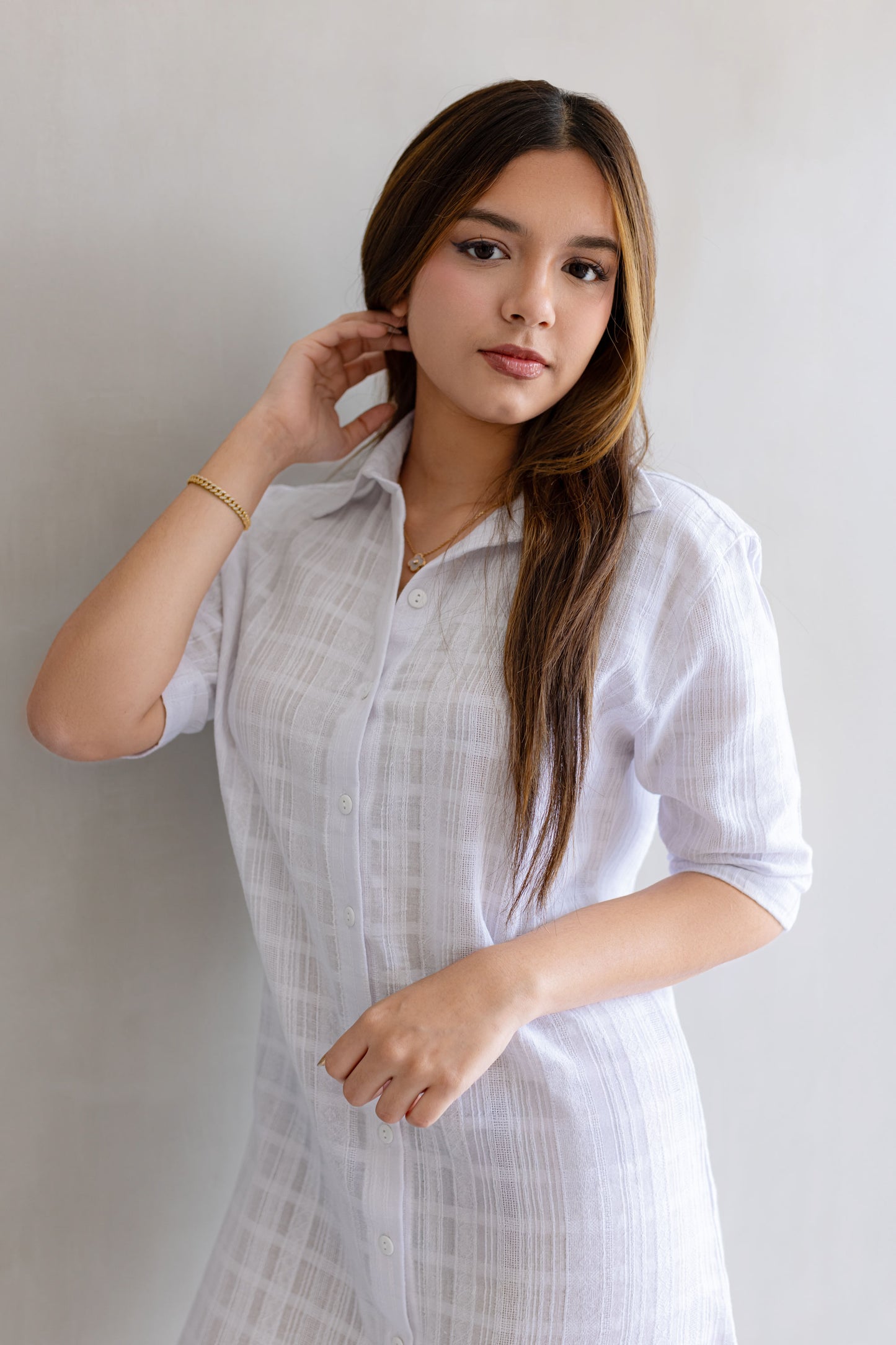 OZAY SHIRT DRESS