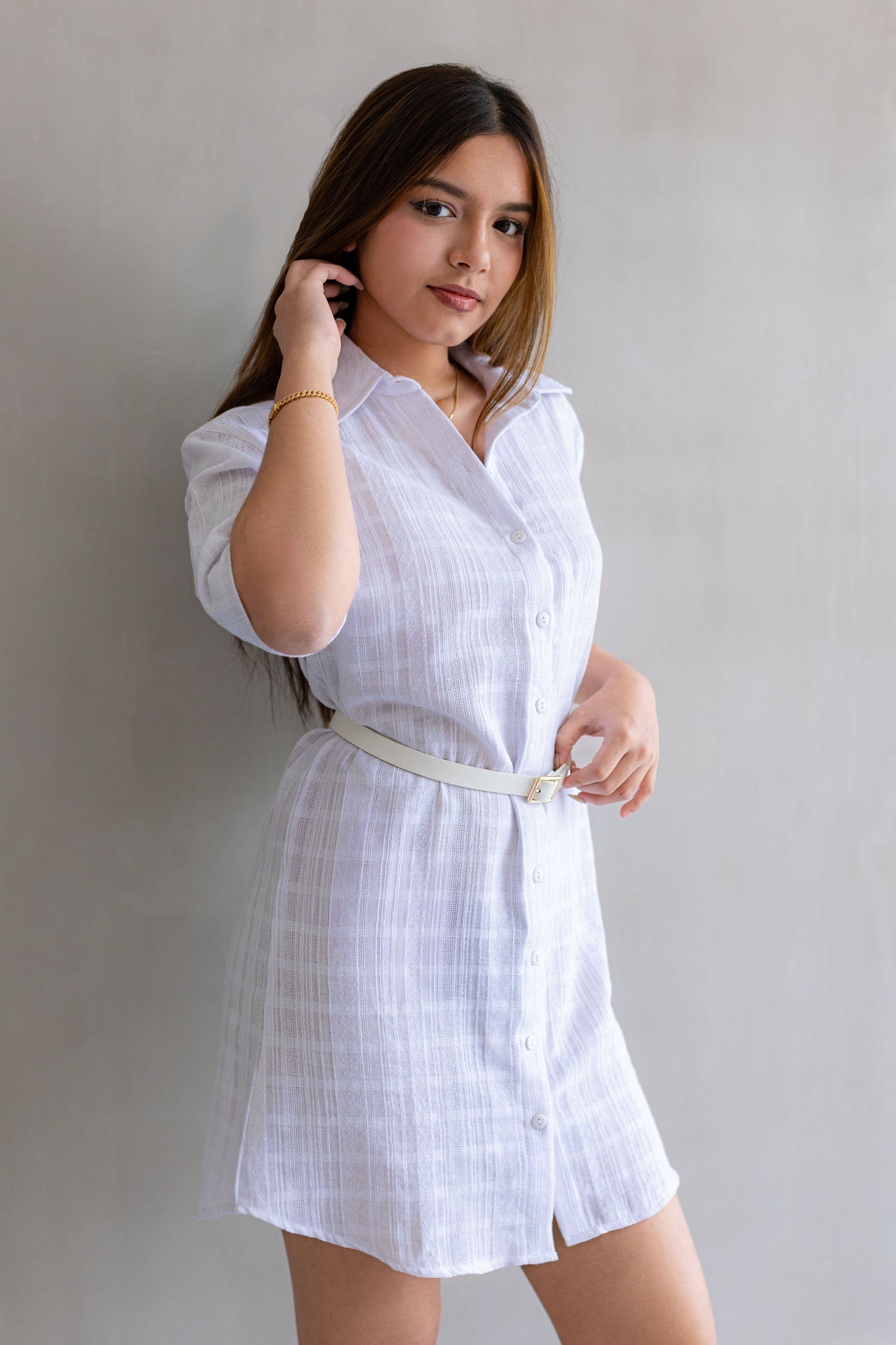 OZAY SHIRT DRESS