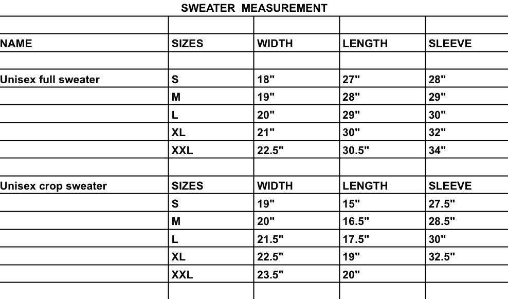 SNOW FLEX FULL SWEATER ( UNISEX)