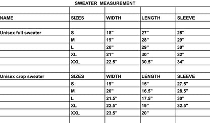 SNOW FLEX FULL SWEATER ( UNISEX)