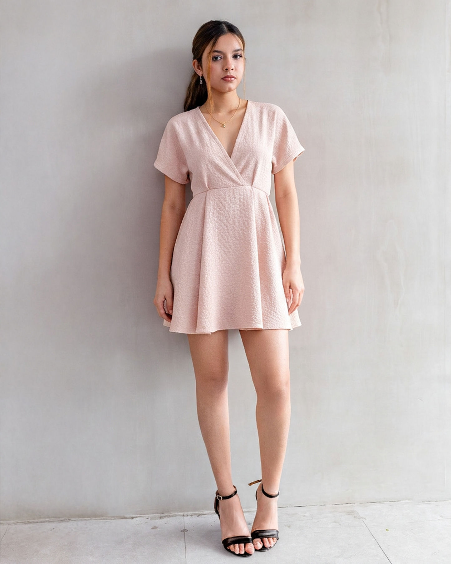 BLUSH PETAL DRESS