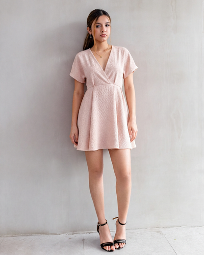 BLUSH PETAL DRESS