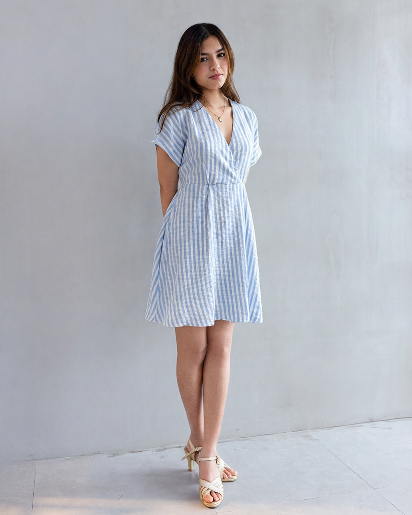 SKYLINE STRIPE DRESS