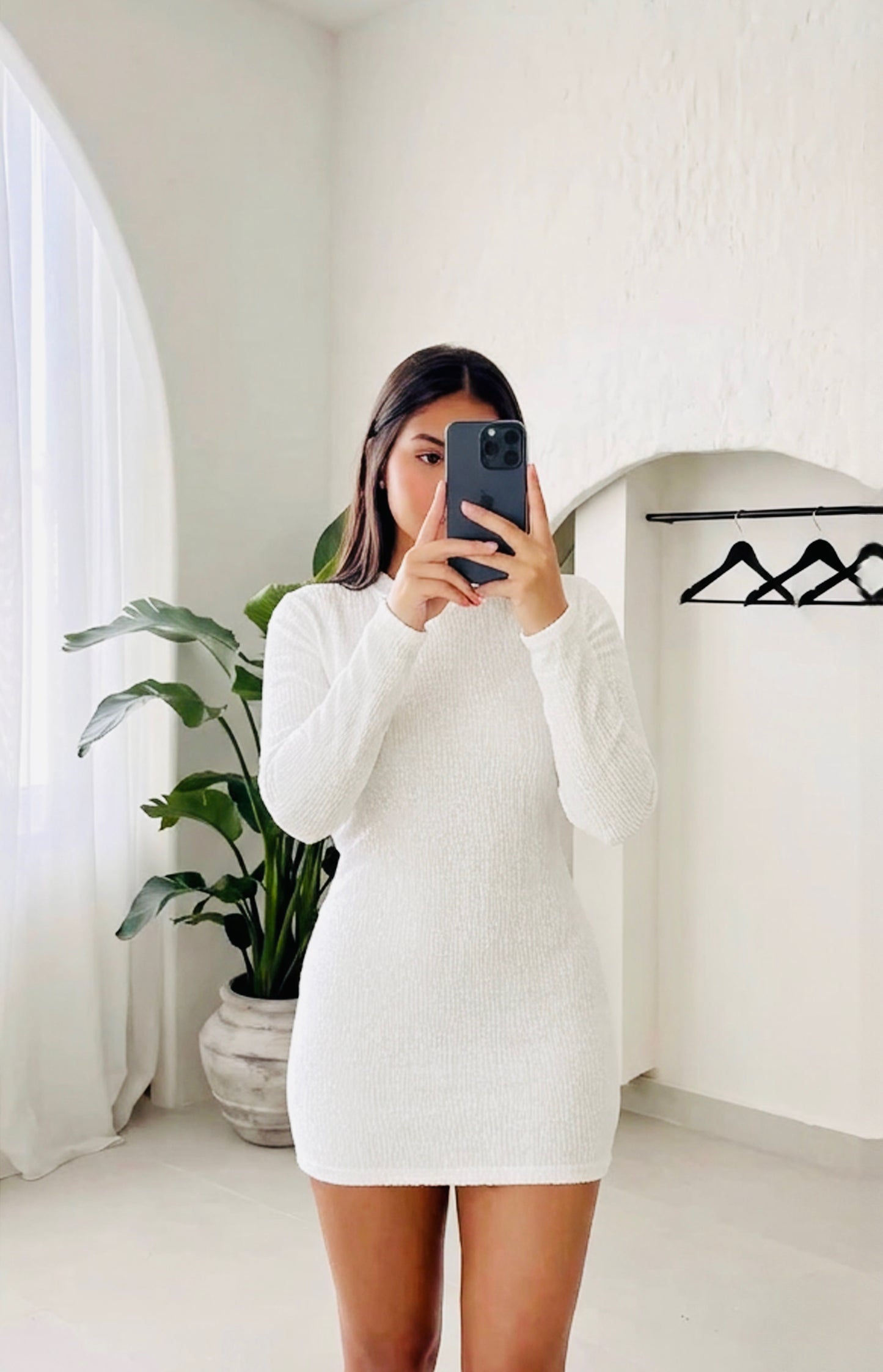 WHISPER SWEATER DRESS
