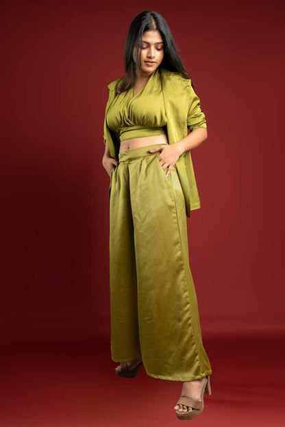TINSEL BLAZER - GREEN