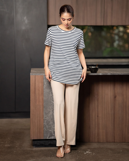 MILA STRIPE T- SHIRT