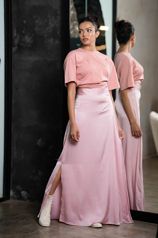 ROSÉ SUNSET SKIRT
