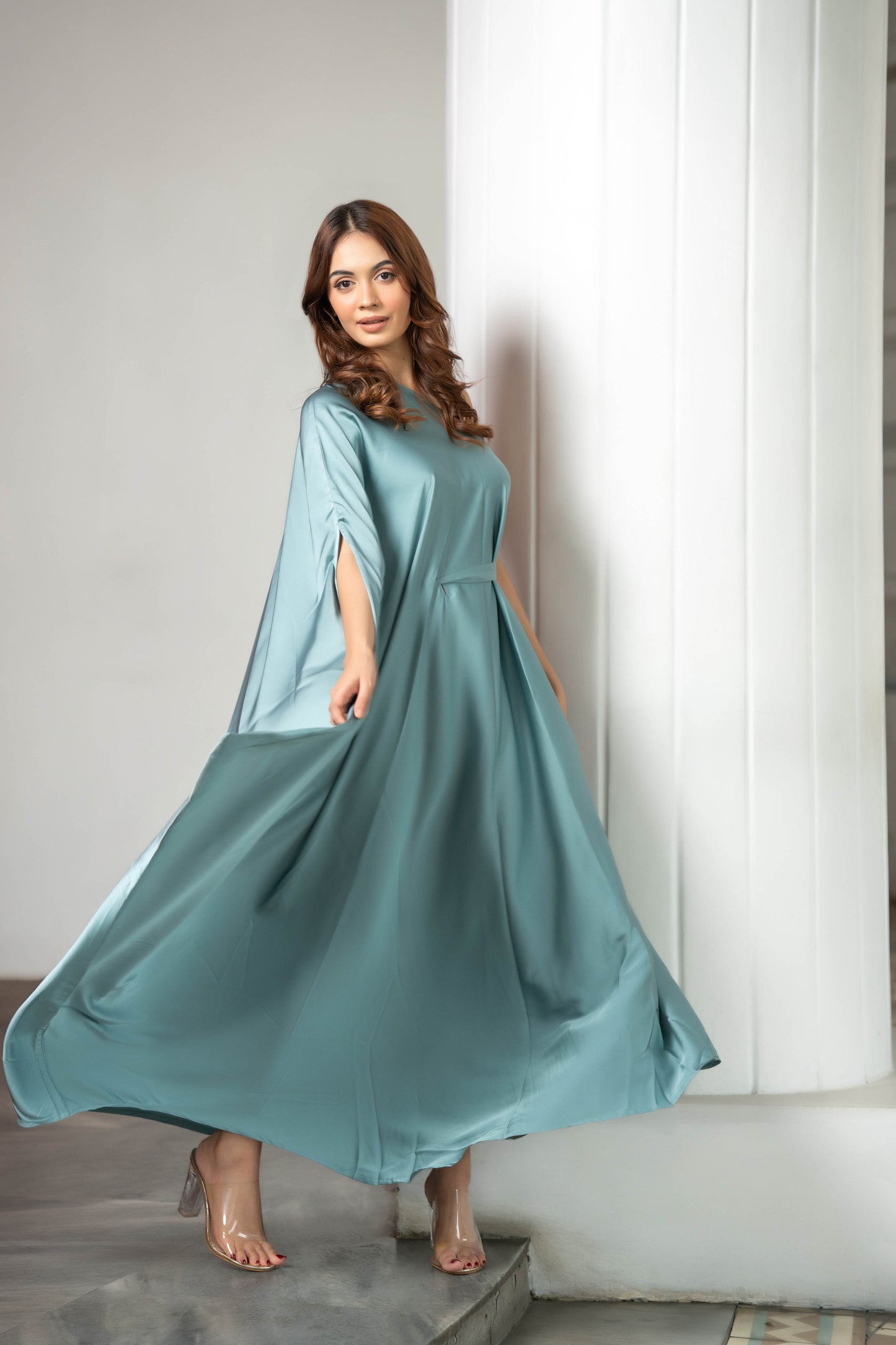 SKYFALL DRAPE KAFTAN MAXI
