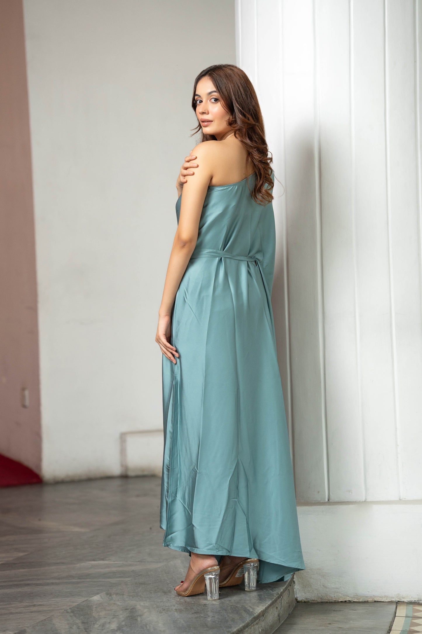 SKYFALL DRAPE KAFTAN MAXI