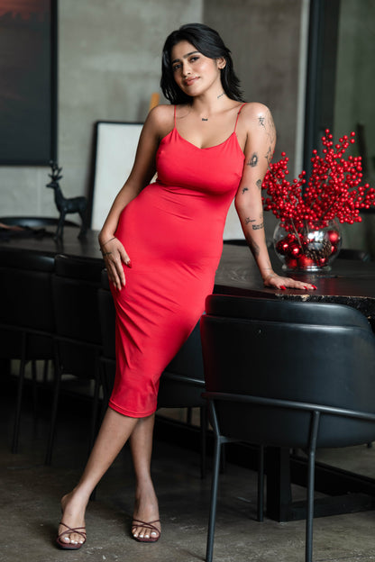 SULTRY SILHOUETTE DRESS