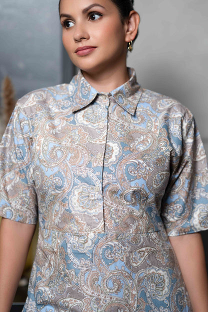 WINTER GRACE SHIRT DRESS