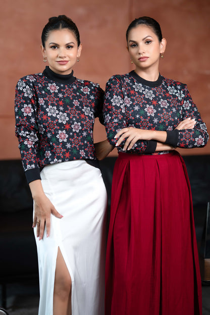 SNOW FLEX FULL SWEATER