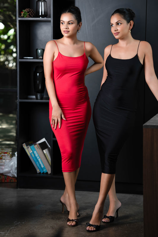 SULTRY SILHOUETTE DRESS