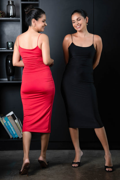 SULTRY SILHOUETTE DRESS