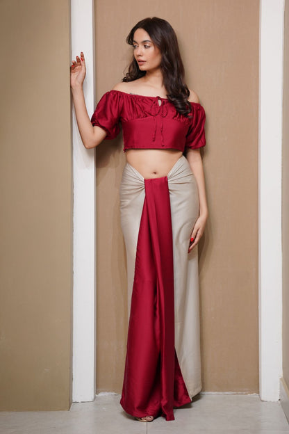 RUBY TWO TONE LUNGI