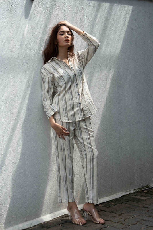 SANDSTONE STRIPE SHIRT