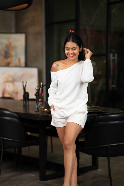 ALBA DROP SHOULDER SWEATER