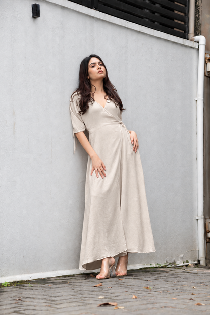 SILVIYA WRAP DRESS