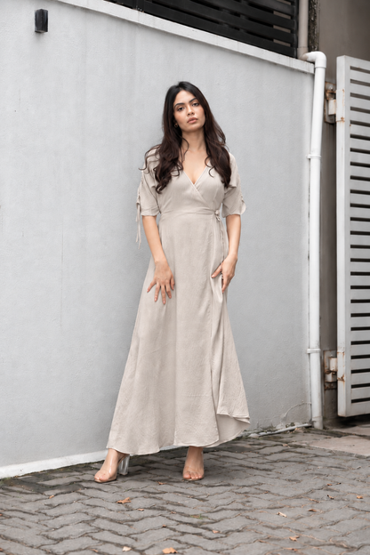 SILVIYA WRAP DRESS