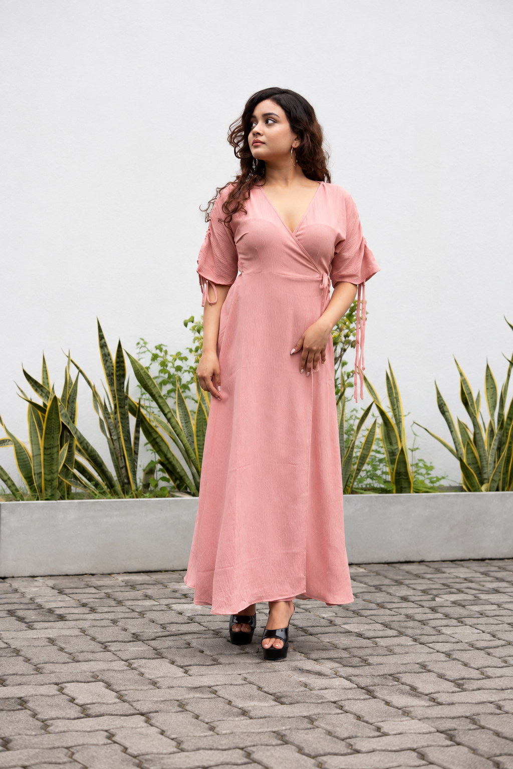 SILVIYA WRAP DRESS