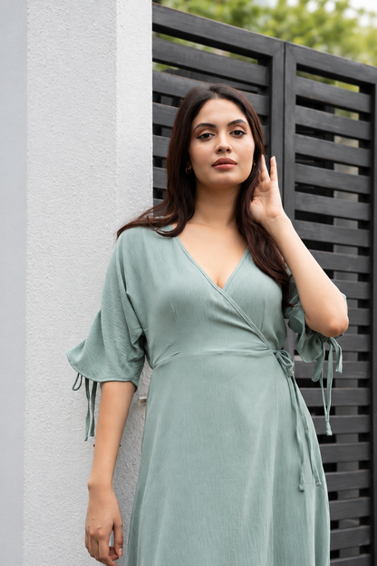SILVIYA WRAP DRESS