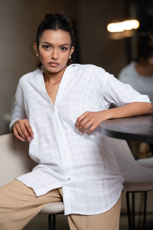 OZAY SHIRT DRESS