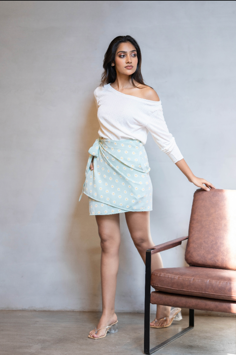 DAISY WRAP SKIRT